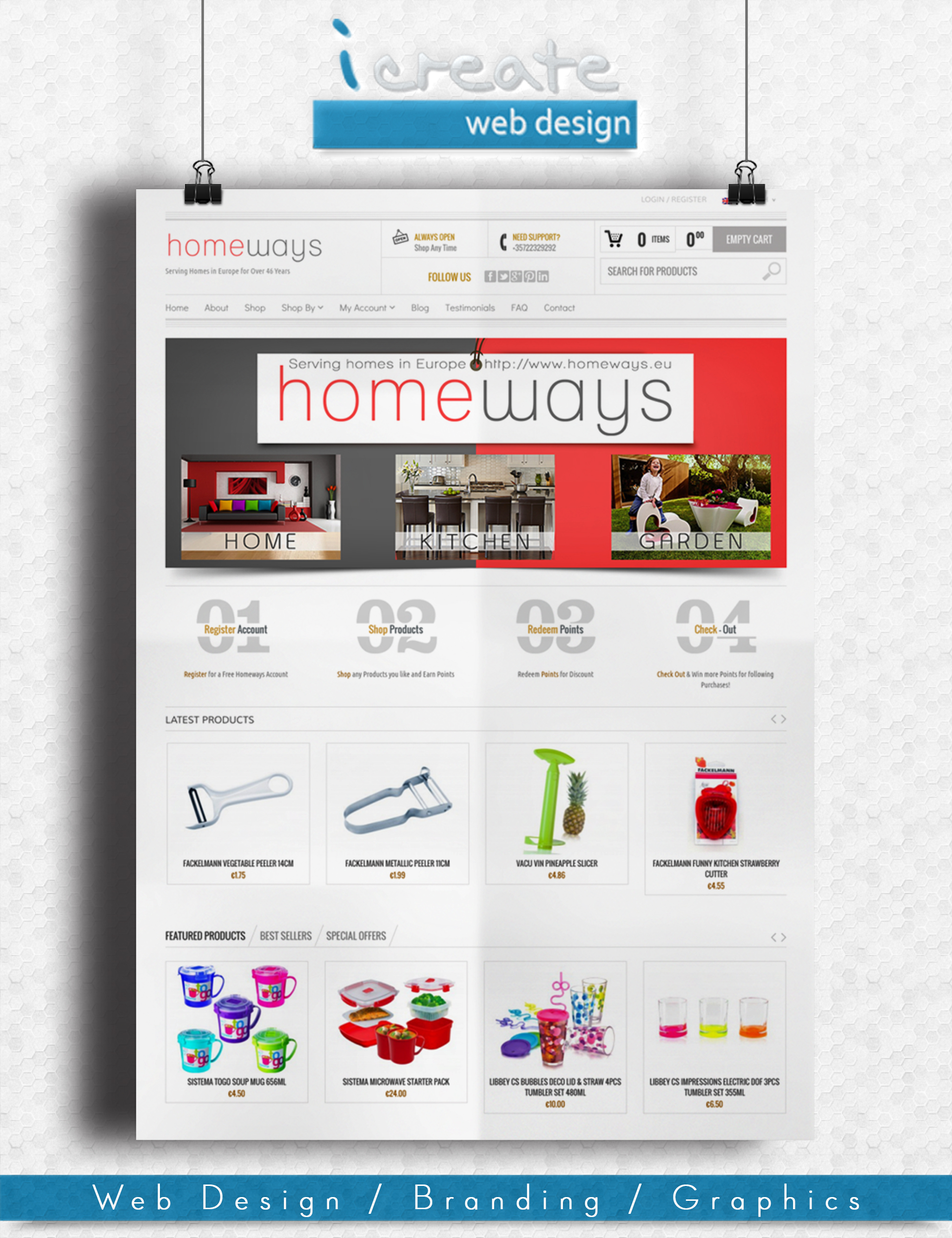 iCreate Web Design | Web Design & Branding | Homeways