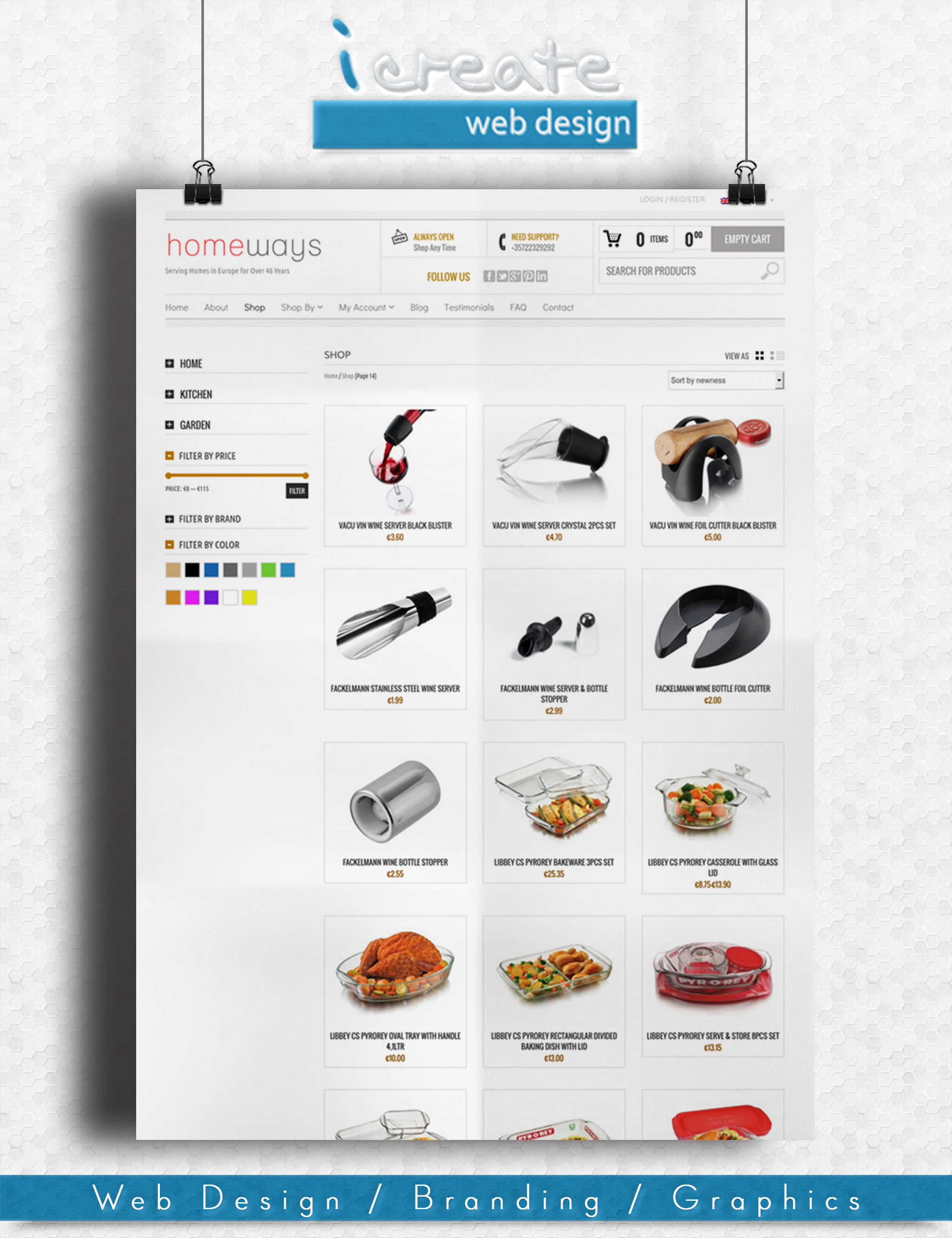 iCreate Web Design | Web Design & Branding | Homeways